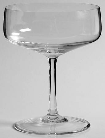 Cora Clear (Clear Bowl & Stem) Champagne/Tall Sherbet