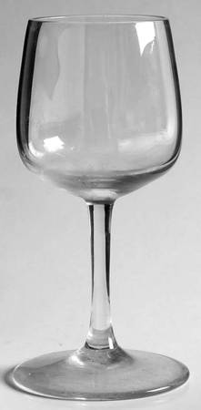 Cora Clear (Clear Bowl & Stem) Cordial Glass