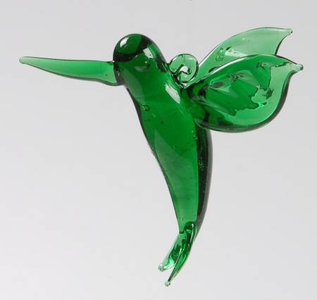 Fantasia Green Hummingbird Ornament