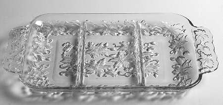 Fantasia 12" Rectangular 3 Part Relish