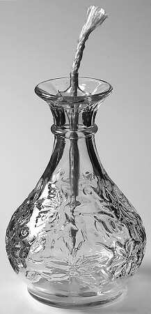 Fantasia (2 Piece) Oil Lamp/Vase (Includes Candle Wick)