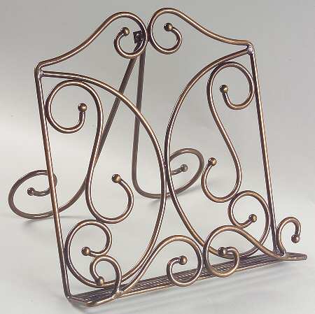 Fantasia Metal Cookbook Holder with Stand