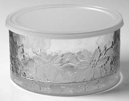 Fantasia Bowl W/Plastic Lid for (8 Piece) Chip & Dip