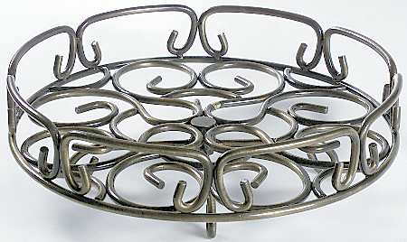 Fantasia Round Metal Serving Caddy