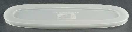 Fantasia Appetizer/Flatware Dish W/Plastic Lid