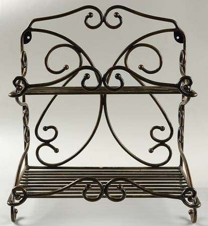 Fantasia 2 Tier Metal Shelf