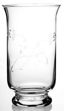 Heritage 9" 1 Piece Open Hurricane/Vase by Princess House
