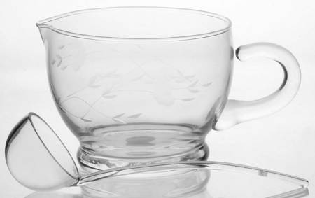 Heritage Sauce Boat & Ladle by Princess House