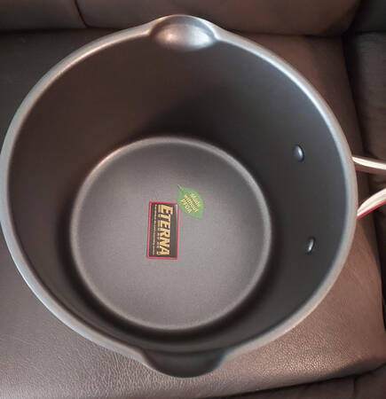 Heritage 3 Qt Non Stick Stainless Saucepan No Lid