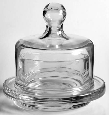 Heritage Small Round Covered Butter by Princess House