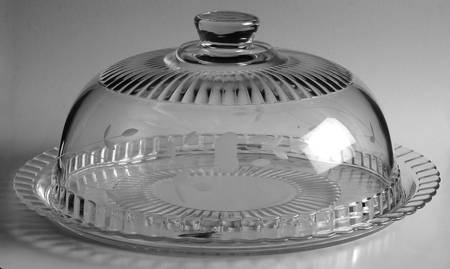 Heritage Pastry Tray & Dome by Princess House