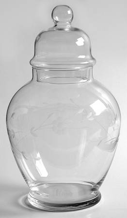 Heritage Large Ginger Jar & Lid by Princess House