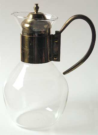 Heritage Carafe with Brass Accents by Princess House