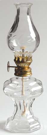 Heritage Oil Lamp W/Shade-Mini by Princess House