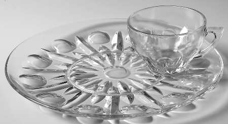 Regency Snack Plate & Cup Set