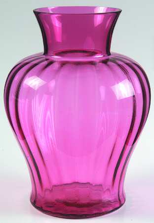 Cranberry 8" Palace Vase