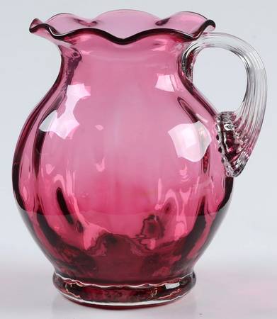 Cranberry 8 Oz Pitcher