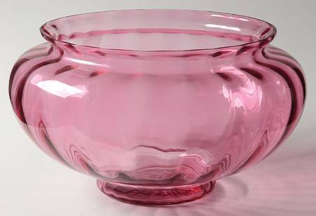 Cranberry 7" Round Bowl