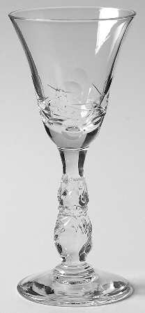 Enchanting Orchid Cordial Glass