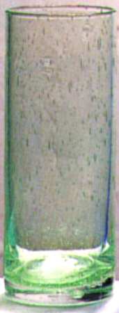 Bubble Glass Green Cooler
