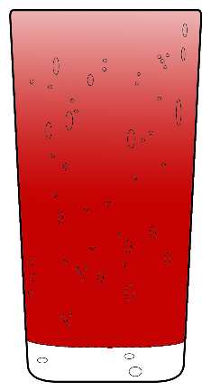 Bubble Glass Red