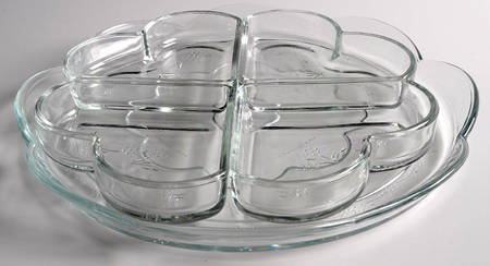 Blossom (5 Piece) Divided Server Set