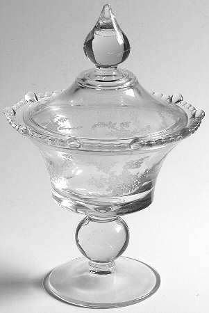 Heather & Primrose Candy Dish & Lid