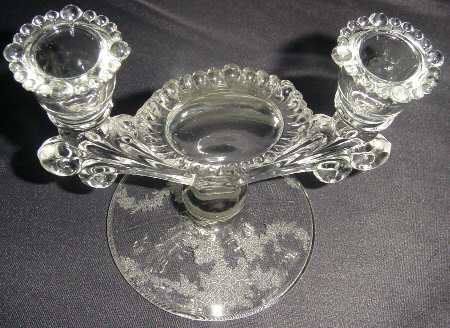 Heather & Primrose Double Light Candlestick