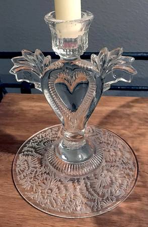 Frost 6" Single Light Candlestick