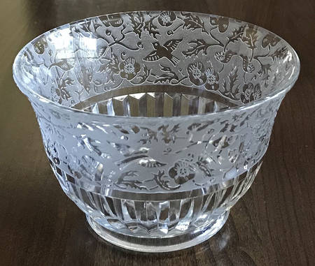 Spring Orchard Clear Finger Bowl