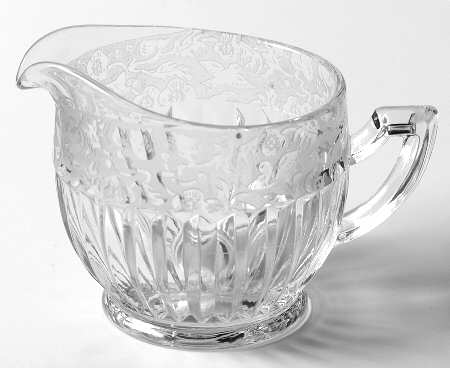 Spring Orchard Clear Creamer