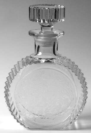 Spring Orchard Clear Decanter & Stopper