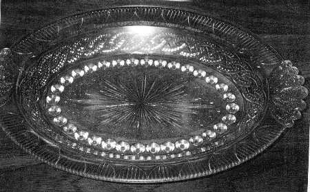 Chain and Shield Bread Tray