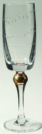 Gold Ball Fluted Champagne