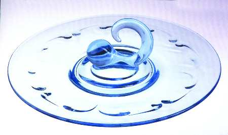 Comet Blue Center Handle Tray