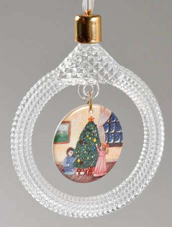 Princess House Christmas Ornament Decorating The Tree-Porc.&Crys - Boxed