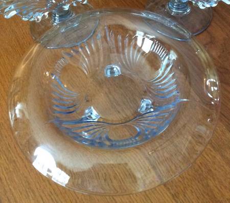 Maya Blue 12" Rolled Edge Bowl
