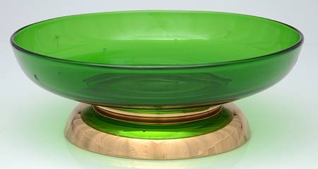 Emerald Glo 10" Salad Bowl