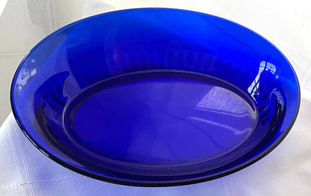 Glades Cobalt 9" Oval Bowl