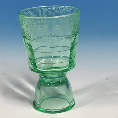 Black Forest Green Double Egg Cup