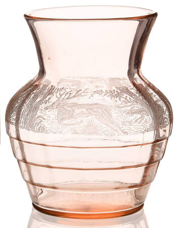 Black Forest Pink 6" Flower Vase