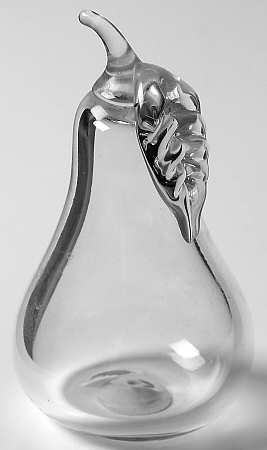 Animals & Figurines Clear Pear
