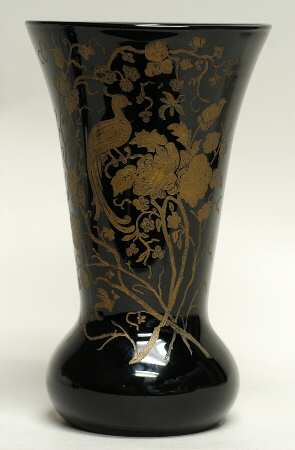 Nora Bird Black Gold Encrusted by Paden City