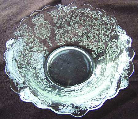 Floral Medallion Round Bowl