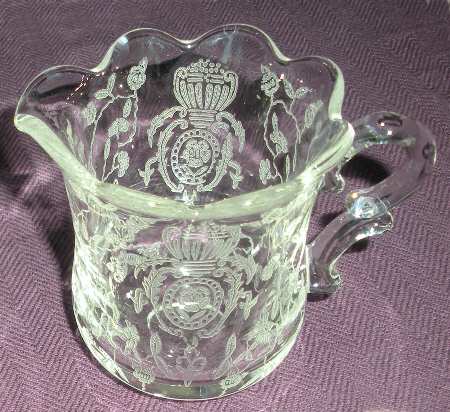 Floral Medallion Creamer