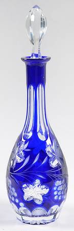 PAS2 Cobalt Blue Decanter & Stopper