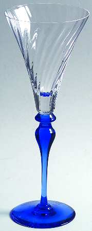 Palymre Cobalt Fluted Champagne