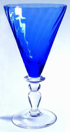 Palymre Cobalt Tall Water Goblet