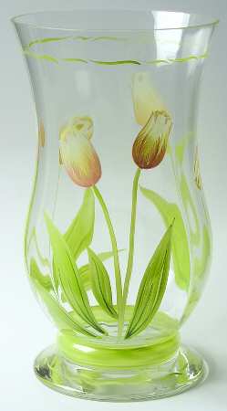 Cottage Tulip 10" Flower Vase