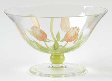 Cottage Tulip Footed Dessert